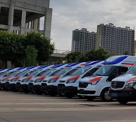 南岔县服务车队展示