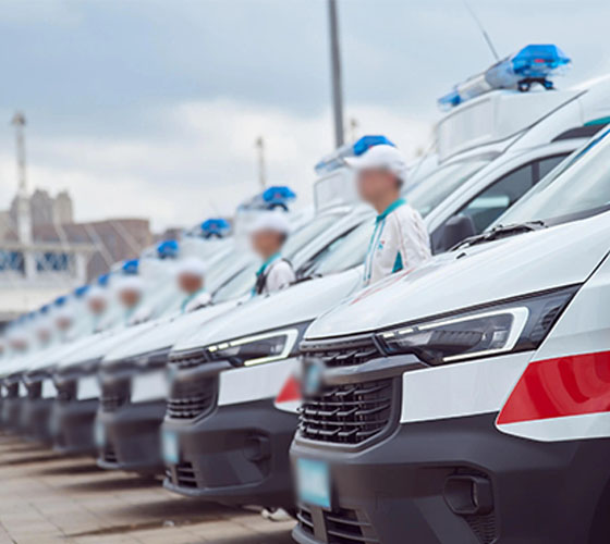 南岔县服务车队展示